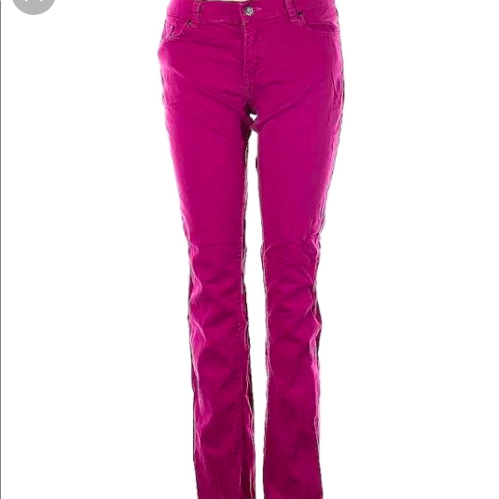 Jones New York Jeans Hot Pink Corduroys